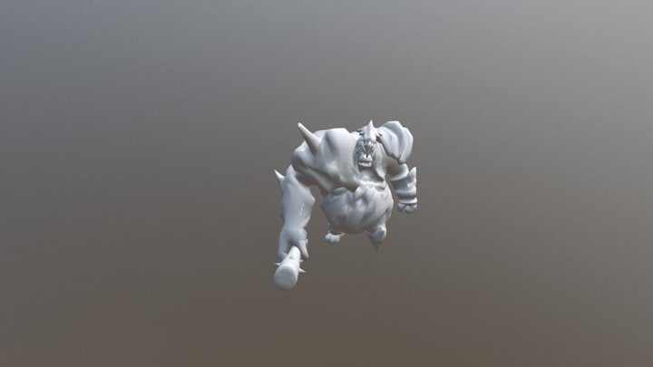 Pig Idle 3D Model