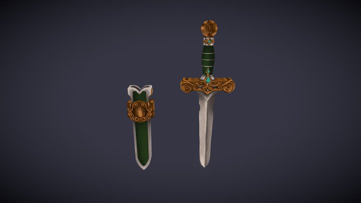 [ Student Work ]  Weapon 3D Model