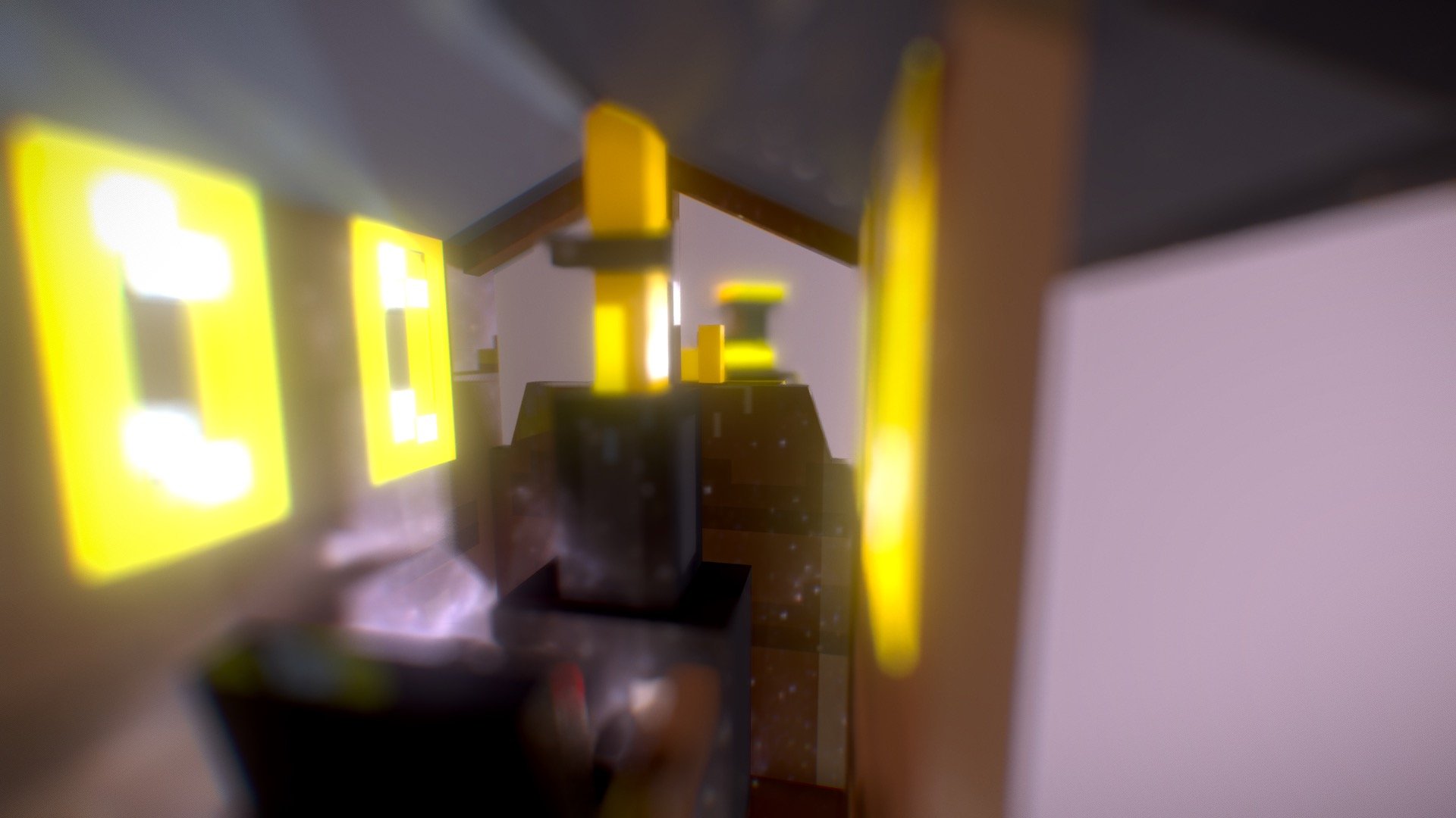 Steam Train - Download Free 3D model by Voxel Creeper (@badasscreeper ...