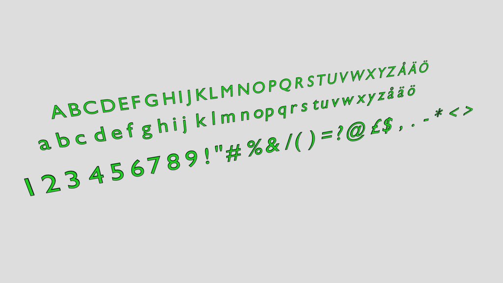 Letters + Numbers