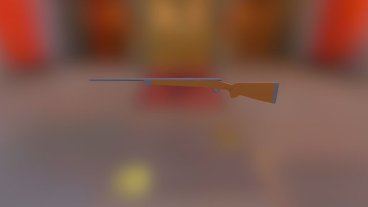 Merk's First Hunting Rifle 3D Model
