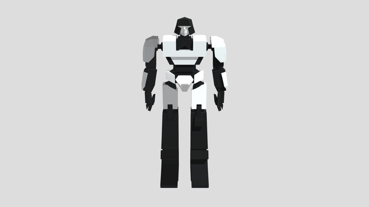 lowpoly d-16 (uncogged) 3D Model