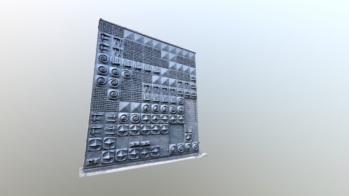 Cosmos 1 Back West 3D Model