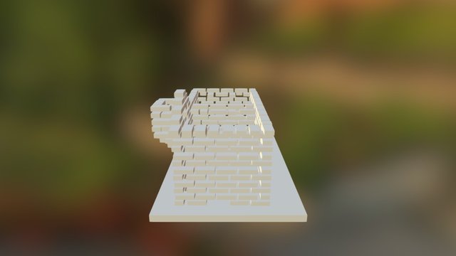Brick Grill 3D Model