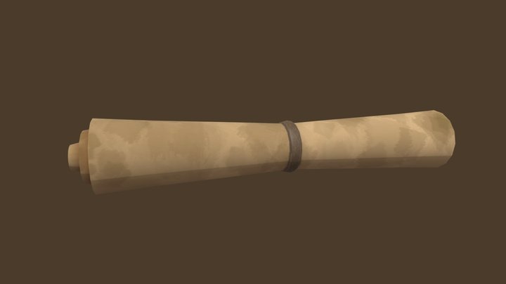 Scroll 3D Model