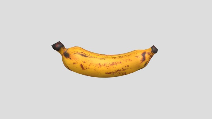 Banana fruit 3D Model