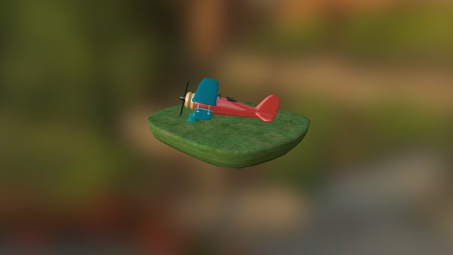 Avion 3D Model