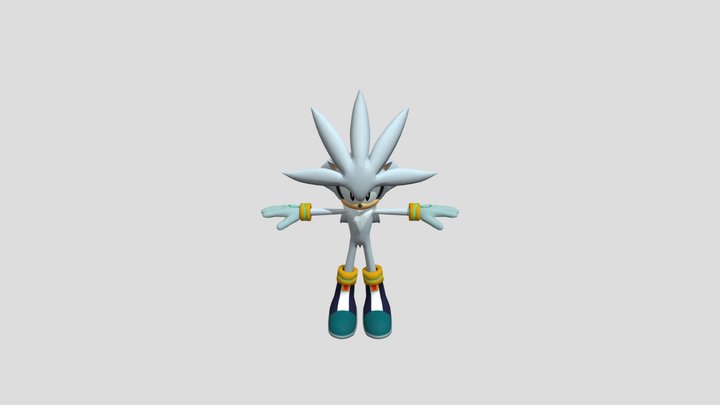 Sonic 2006 - Silver – Free 3D Model STL