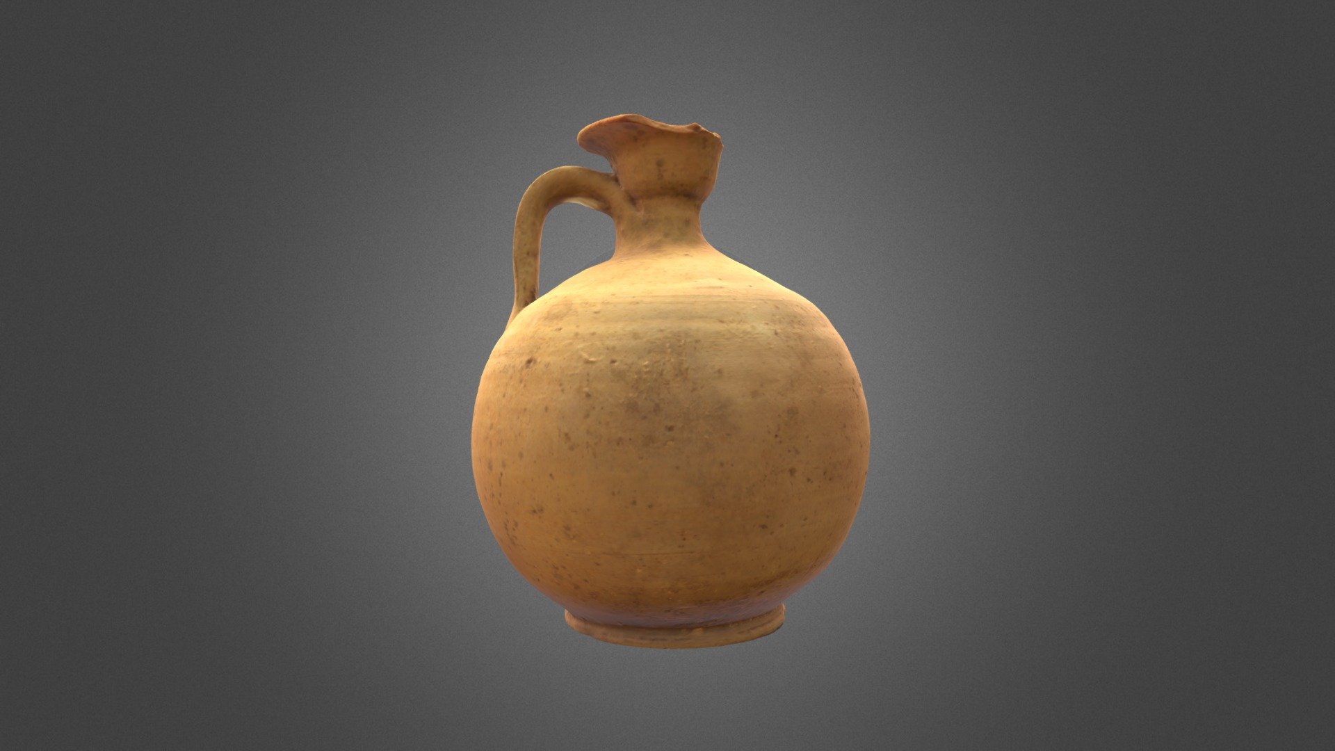 LEKYTHOS ACROMA CON CORPO GLOBULARE
