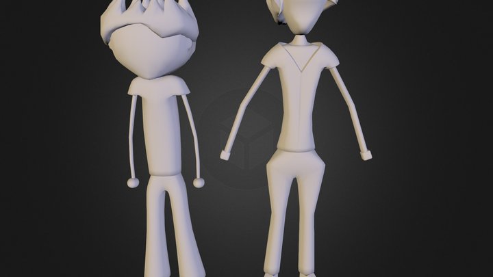 Characters for R&D 3D Model
