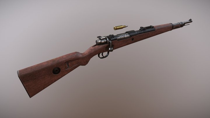Kar98k 3D Model