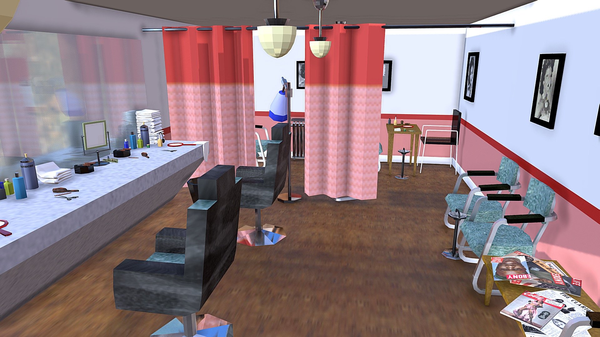 [Viola Desmond] Beauty Salon Download Free 3D model by circles xr