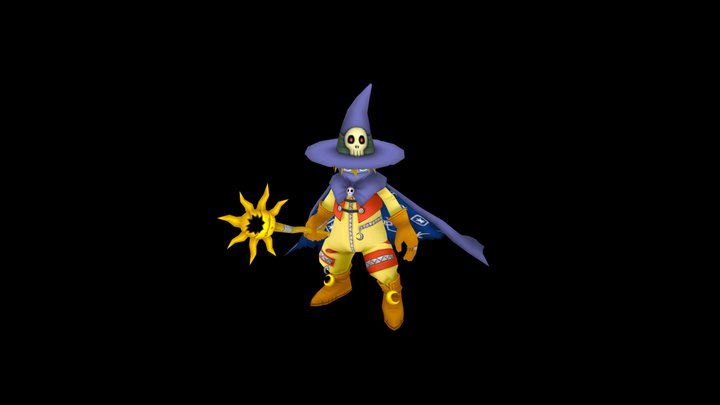 Digimon Links - Wizardmon 3D Model