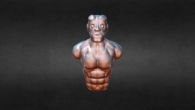 Demon Body Sculpt 3D Model
