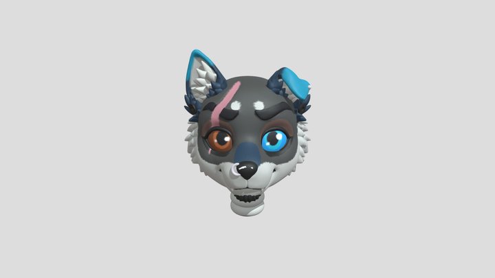 Nico Doll Head 3D Model