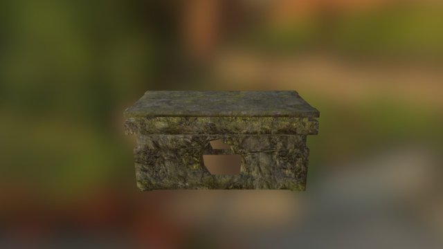 Ancient Altar 3D Model