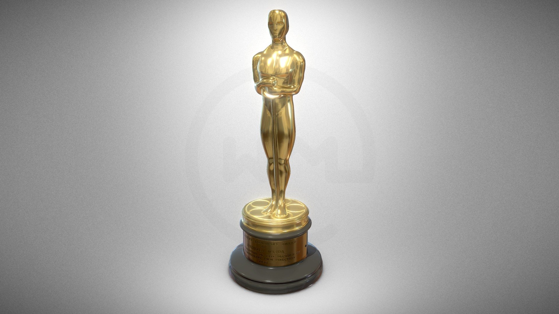 The Academy Award - statuette - Download Free 3D model by Malopolska`s Virtual Museums ...
