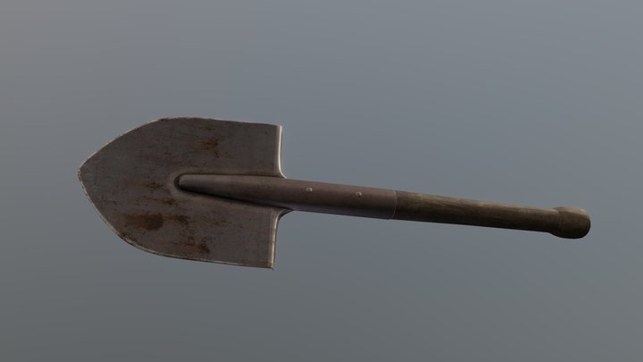 Sapper Shovel 3D Model