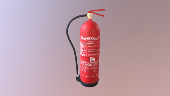 Fireextinguisher 3D Model