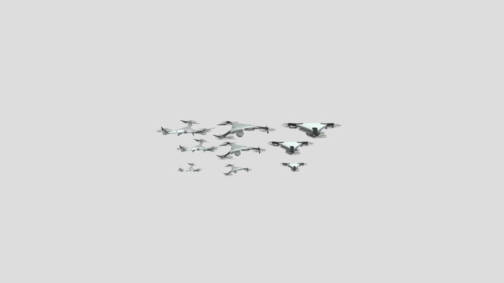 Ksec Drones – Kostenloses 3D-Modell STL