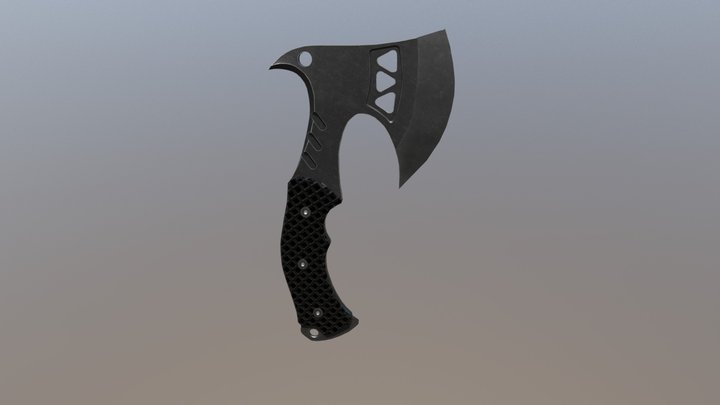 KnifePack_Axe_03 3D Model