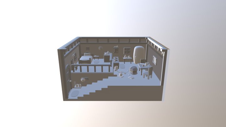 Mini House 3D Model