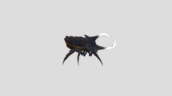 Insect Horn Run – Free 3D Model STL