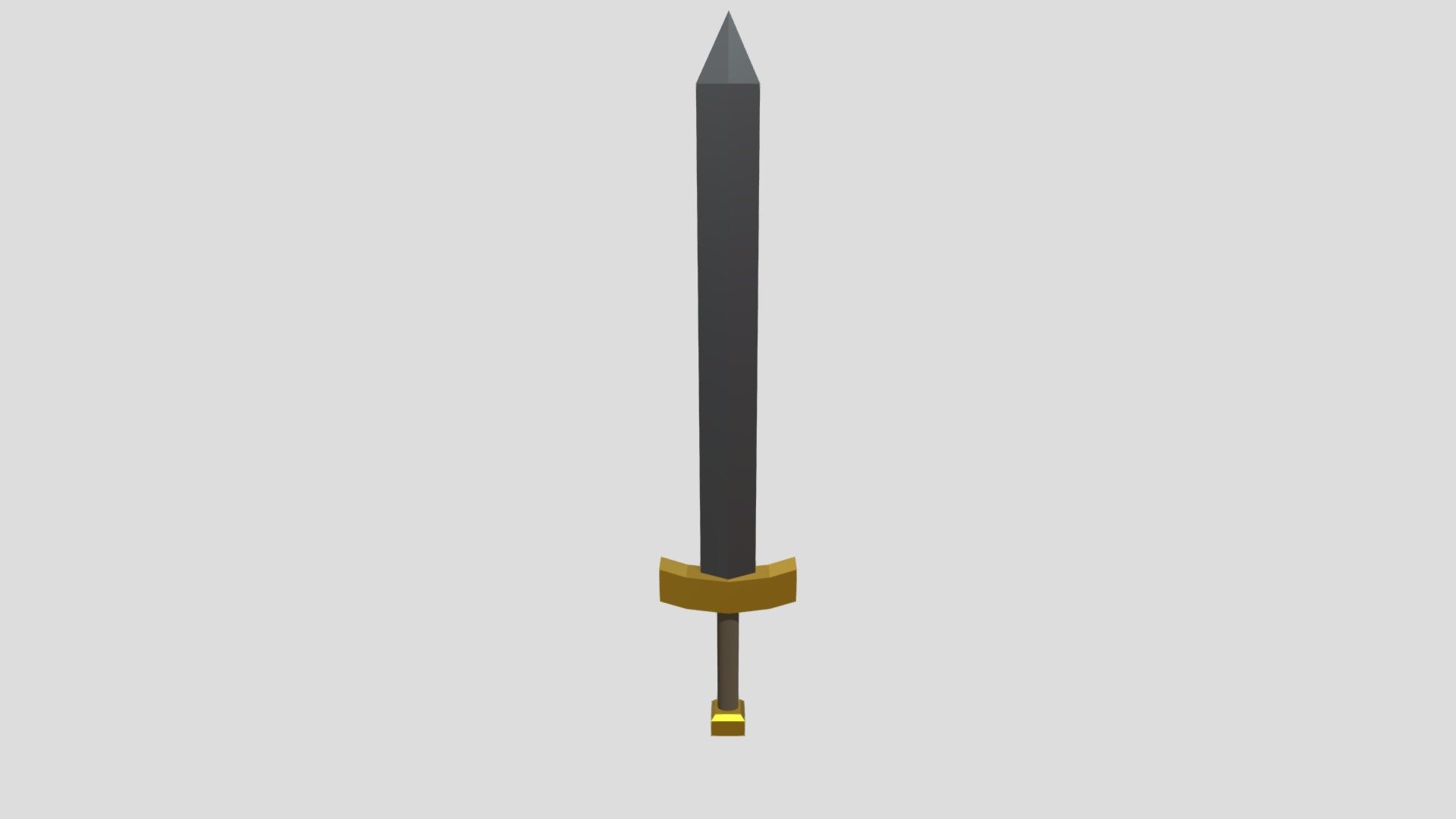 Low Poly Sword SK 2
