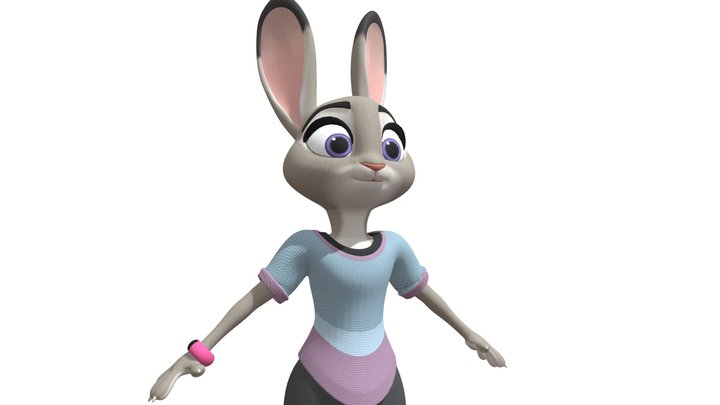 Judy Hopps Home Outfit