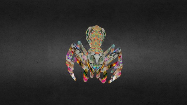 Strange Dreams 3 Spider 3D Model