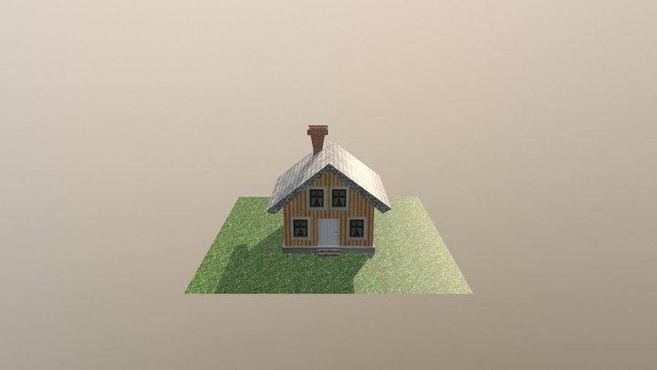 3D House 3D Model