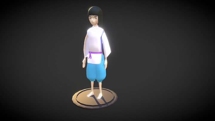 Haku - Spirited away 3D Model