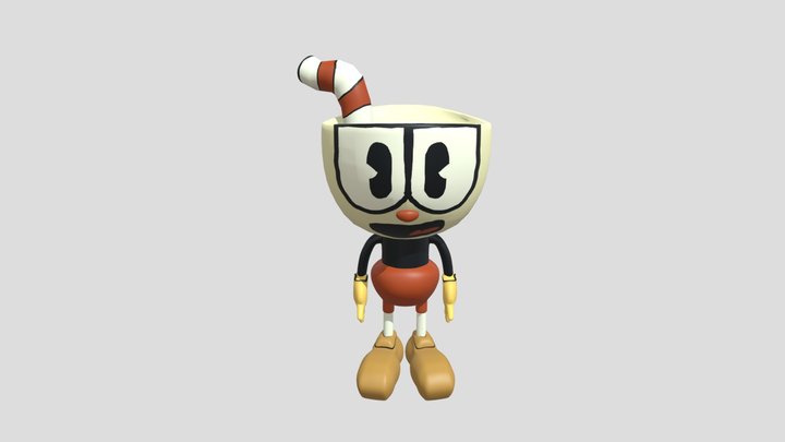 Cuphead 3D Model