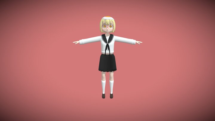 Majime Yamashita 3D Model