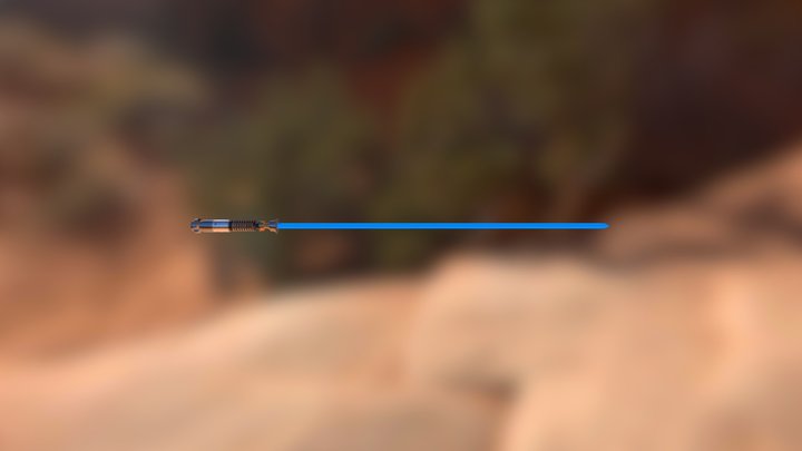 Luke's lightsaber 3D Model