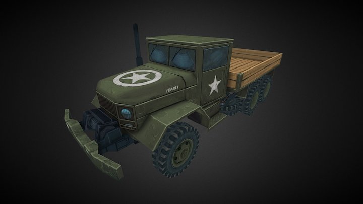 M35 Truck 3D Model