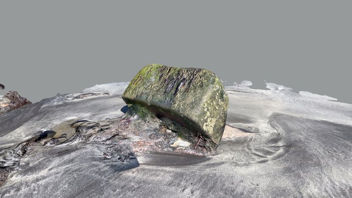 Beach rocks II 3D Model