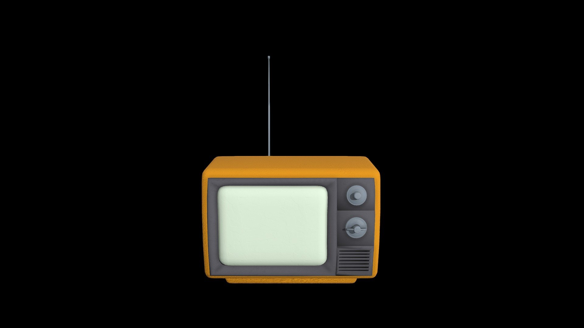 Battery Operated TV — 3D model 3D model by KacpurToKacper [bbf6f66