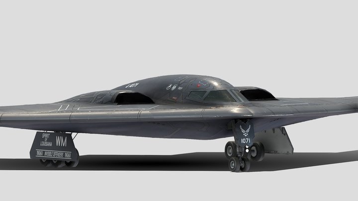Northrop B-2 Spirit 3D Model