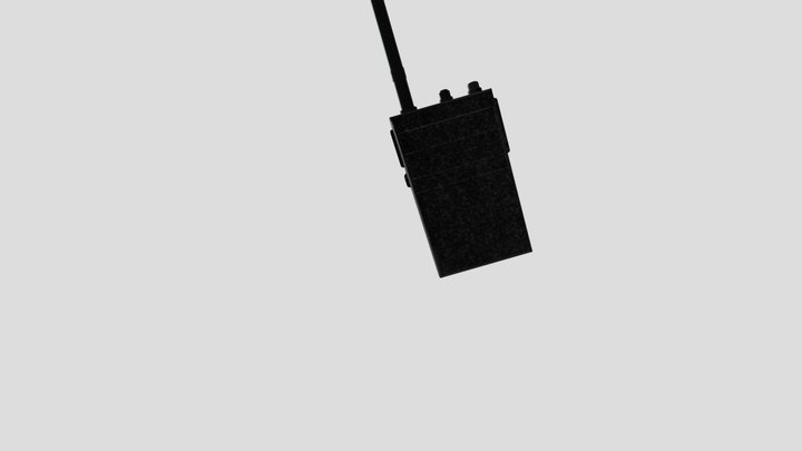 walkie talkie 3D Model