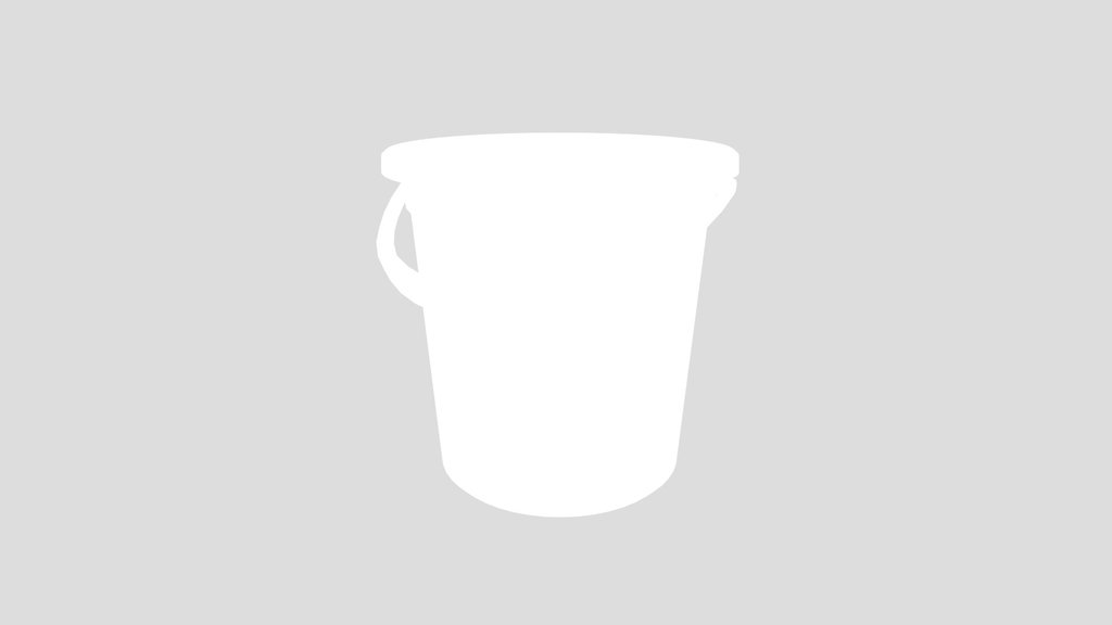 Old Plastic Bucket