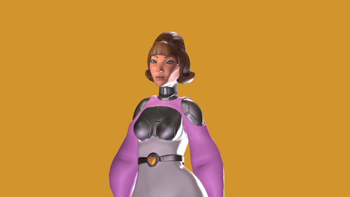 Cosmic Jane 3D Model