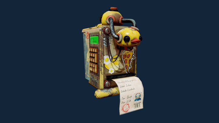 Scaner Duck – Modello 3D gratuito STL