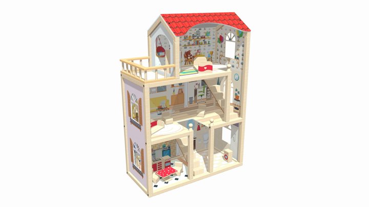 Dollhouse 3d sale model