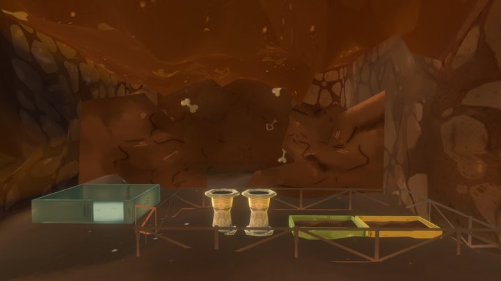 Farming Witch: Mushroom Cave 3D Model