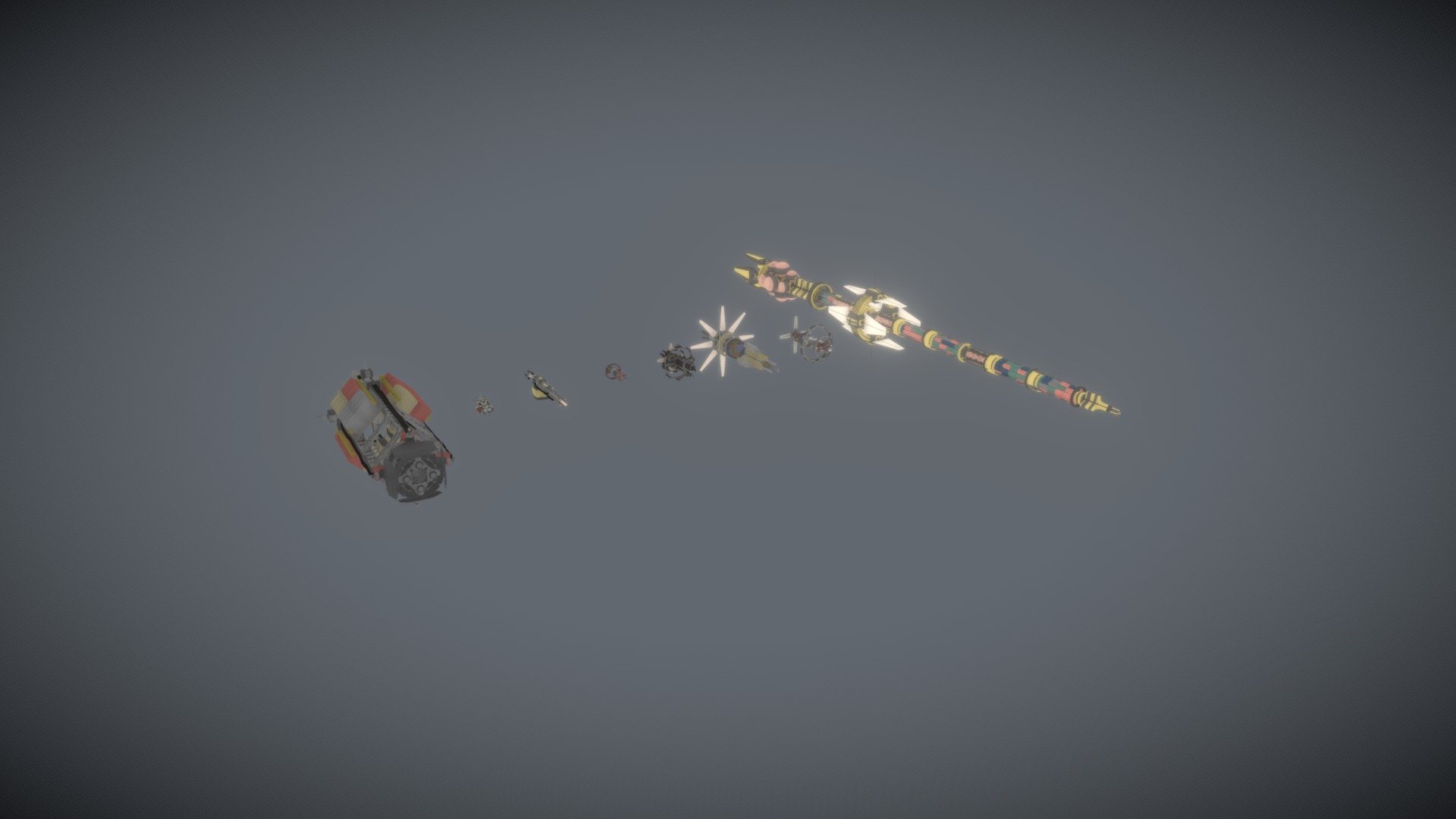 Mining Company Space Ships