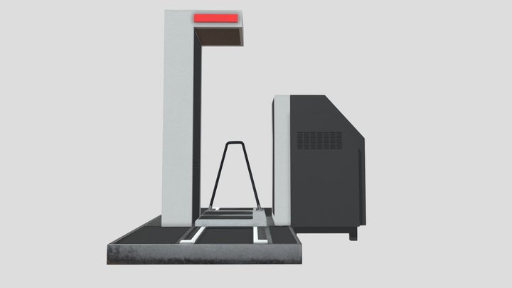 Scanner Machine 3D Model