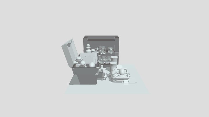 Alexandria_ Witchbox 3D Model