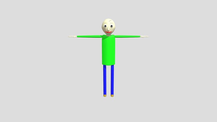 Baldi 3D Model