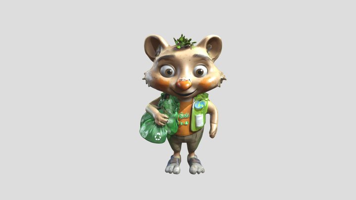 Figura : reciclaje – Gratis 3D-model STL